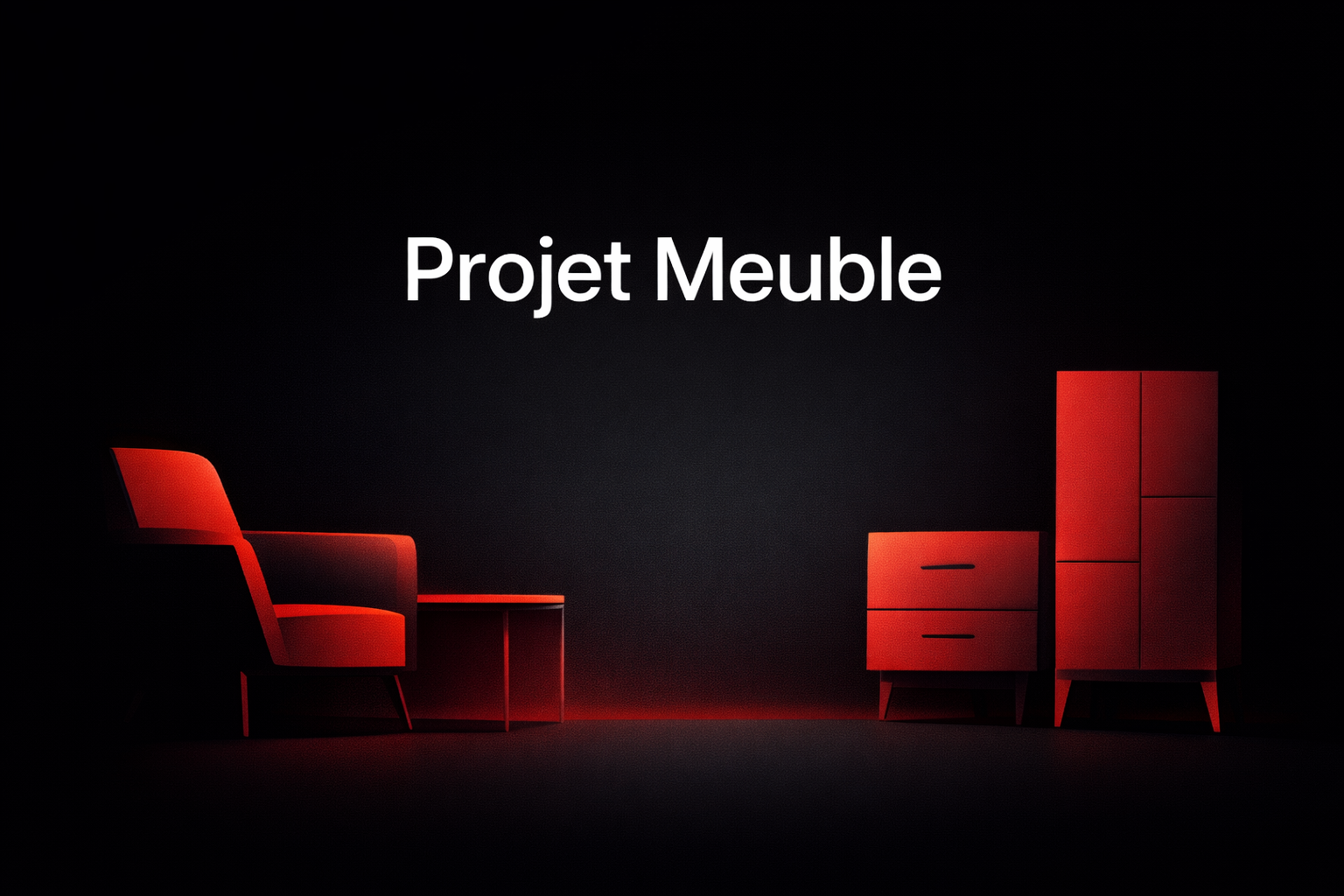 Page d'accueil du site e-commerce Meuble&Co présentant des meubles durables